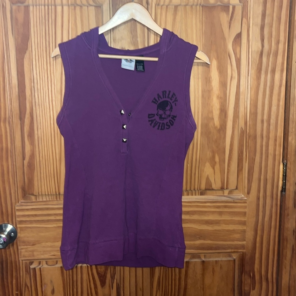 Harley-Davidson Purple Tank Top